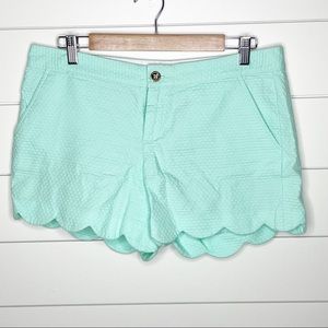 Lilly Pulitzer 5" Buttercup Stretch Shorts Mint 8